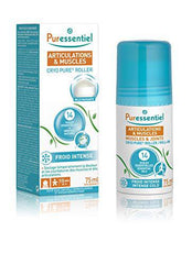 PURESSENTIEL - Muscles & Joints Cryopure Roll-on with 14 essential oils & natural menthol - Tested by dermatologists and physiotherapists - 75ml