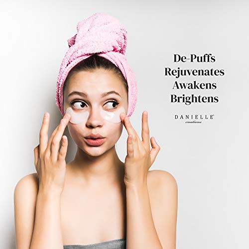 Danielle Puffiness No More Hydrogel Undereye Masks, 6 Pairs, Collagen & Cucumber, 6 Piece