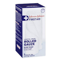 Johnson's Red Cross Brand Hospital Grade Rolled Kling Gauze Bandage, 10 cm