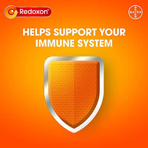 REDOXON Double Action Vitamin C and Zinc, Orange Effervescent Tablets