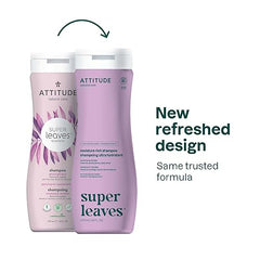 ATTITUDE Moisture Rich Shampoo, EWG Verified, Plant- and Mineral-Based Ingredients, Vegan and Cruelty-free, Quinoa and Jojoba, 473 ml