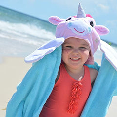 Zoocchini Toddler Towel, Allie the Alicorn