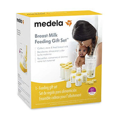 Medela Breastfeeding Gift Set, Complete Breast Milk Storage System; Bottles, Nipples, Travel Caps, Breast Milk Storage Bags, & More; Made Without BPA