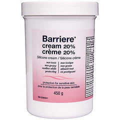 Barriere Silicone Cream for Chapped Skin, Skin Irritants, and Diaper Rash, Non-Greasy, Easy To Apply Skin Cream, 450 gram