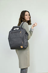 Lassig Women's Glam Goldie Backpack Diaper Bag - Anthracite