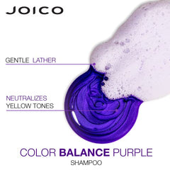 Joico Color Balance Purple Shampoo, Protection for Colour Treated Hair, Moisturizes & Shields Damaged Hair, with Keratin and Green Tea Extract