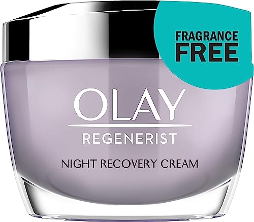 Olay Regenerist Night Recovery Face Cream, Face Moisturizer Advanced Anti-Aging, Fragrance-Free, 50ml