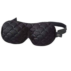 Bucky Ultralight Sleep Mask-Black Scallop