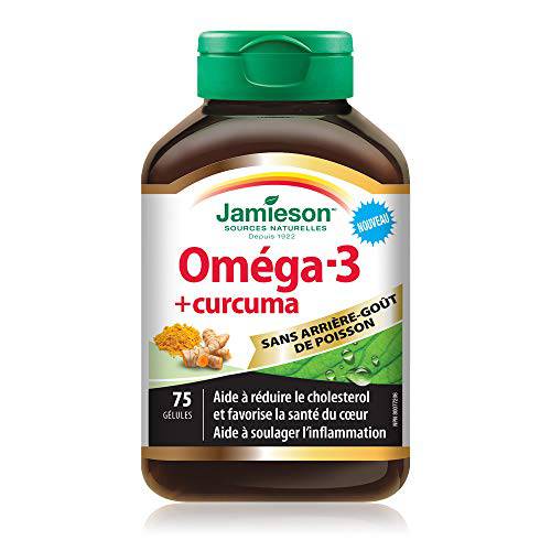 No Fishy Aftertaste Omega-3 + Turmeric