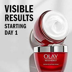 Olay Regenerist Micro-Sculpting Face Cream, Face Moisturizer With Vitamin B3 & Niacinamide, 50 ml