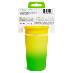 Munchkin Miracle 360 Color Changing Sippy Cup, 9 Oz, Yellow