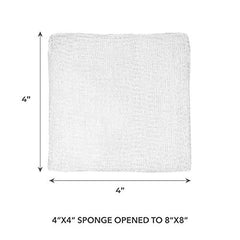 ForPro Premium 12 Ply Gauze Sponge, 4" x 4 ", 200 Count