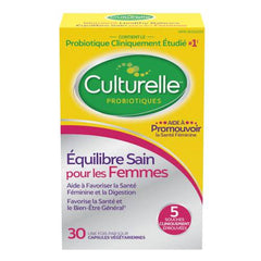 Culturelle Women’s Healthy Balance, Probiotic for Women with Probiotic Strains to Support Digestive, Immune & Vaginal Health*, Gluten Dairy & Soy Free, 30 Count