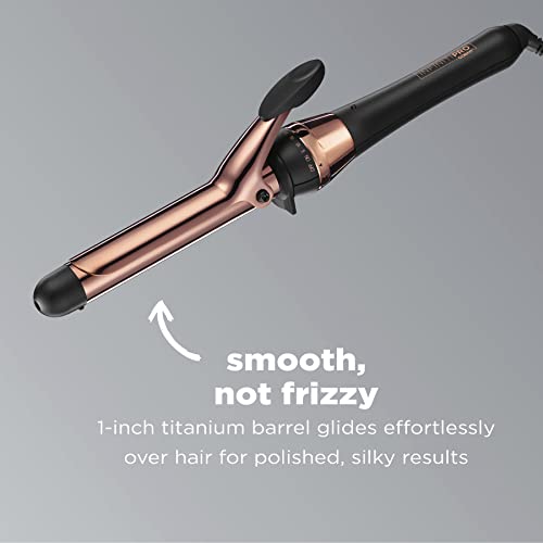 Conair Infinitipro Rose Gold Titanium Curling Iron, 1-Inch