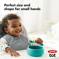 OXO Tot Silicone Bowl Teal