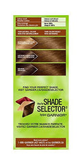 Garnier Nutrisse Ultra Color, Permanent Hair Dye, 60 Light Brown, Vibrant Colour, Silky and Smooth Hair Enriched With Avocado Oil, 1 Application