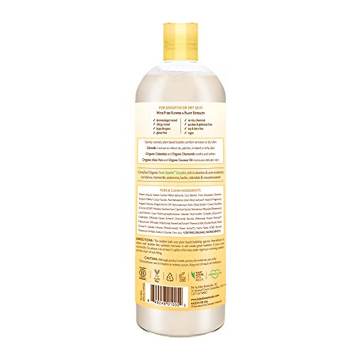 Babo Botanicals Moisturizing Baby Bubble Bath and Wash 15 Ounces