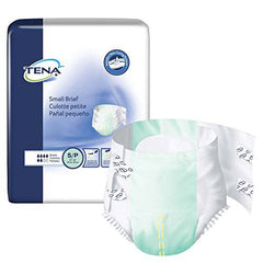 Tena Small Incontinence Briefs, 12 Count