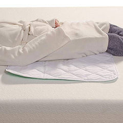 DMI Waterproof Furniture and Bed Protector Pad, 4-Ply Quilted, Reuseable, 28 x 36, Green