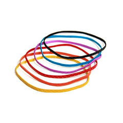 Goody SlideProof Headwraps, 5mm, Brights, 6-count