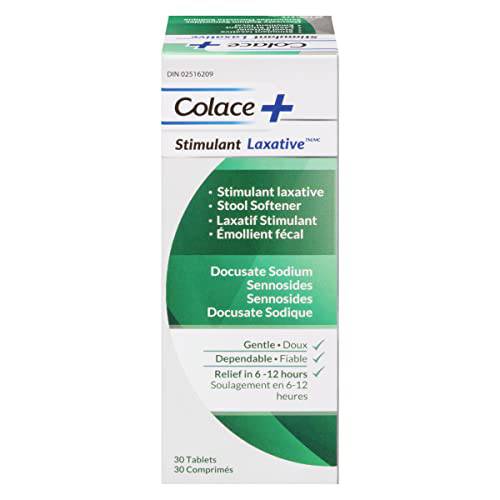 Colace + Stimulant Laxative 30ct