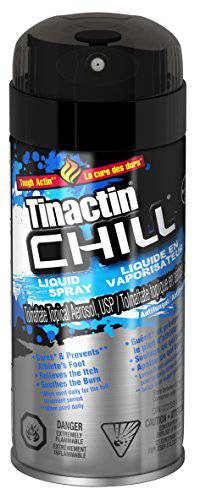 Tinactin Chill Liquid Spray, Antifungal treatment, 113 g