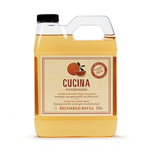 Cucina Hand Soap by Fruits & Passion - Sanguinelli Orange and Fennel 1L