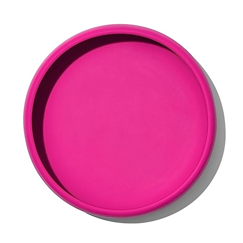 OXO Tot Silicone Plate Pink