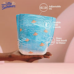 HUGGIES Disposable Swim Diapers - Size 5-6 Large, Huggies Little Swimmers, 34 ct