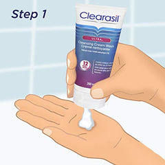 Clearasil ultra cleansing Cream Wash, Acne Treatment, 200 Milliliters