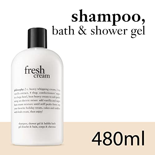 PHILOSOPHY 3-in-1 shampoo, shower gel & bubble bath 480ml