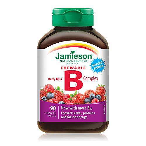 Vitamin B Complex - Berry Bliss Flavour Chewable Tablets