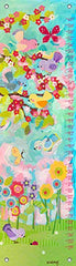 Oopsy Daisy Cherry Blossom Birdies by Winborg Sisters Growth Charts, 12 by 42-Inch