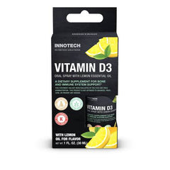 Innotech Nutrition Vitamin D3 Oral Spray, Lemon Flavour - 25 ml