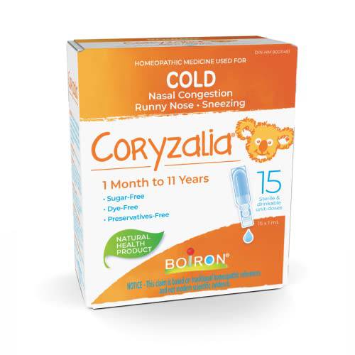 Children's Coryzalia for Cold and Cold Symptoms in Children 1 Month to 11 Years of Age - Zecoya