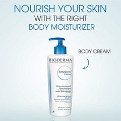 Bioderma - Atoderm - Shower Gel - Moisturizing Body and Face Wash - for Family with Normal to Dry Sensitive Skin - 6.67 fl.oz.