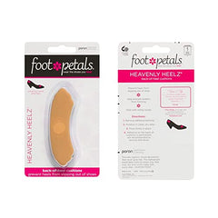 Foot Petals Women's Heavenly Heelz Back of Heel Cushion-W, Buttercup, Medium