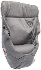 Ergobaby Easy Snug Infant Insert, Grey, Premium Cotton