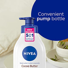 NIVEA Cocoa Butter 48H Deep Moisture Body Lotion for Dry Skin 625ml