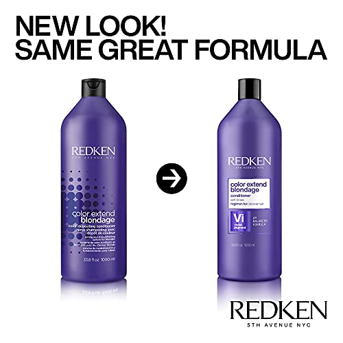 Redken Color Extend Blondage Color-Depositing Conditioner (for Blondes), 33.799999999999997 ounces, 33.8 fluid_ounces (233074)