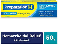 Preparation H® Ointment (50 g) with Bio-Dyne®, Multi-Symptom Hemorrhoid Pain Relief