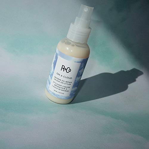 R+Co On A Cloud Baobab Oil Repair Splash-On Styler | Leave-On Masque for Repair, Smoothes + Fights Frizz | Vegan + Cruelty-Free | 4.2 fl. oz.