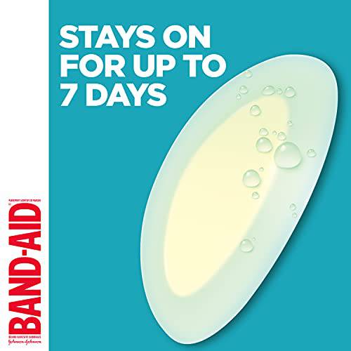 Band-Aid Hydrocolloid Bandages Large, Waterproof Adhesive Blister Cushions, Hydro Seal, 6 Bandages