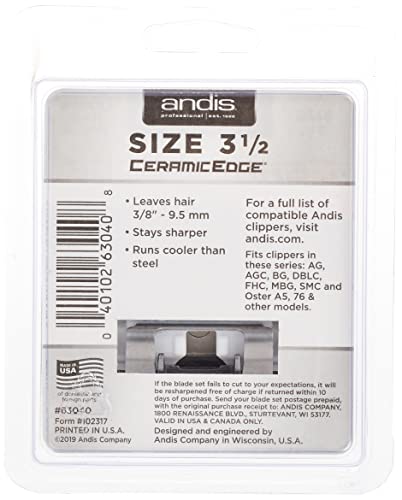 Andis 63040 Ceramic Edge Blade, 3 1/2-Inch