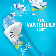 Secret Dry Spray Antiperspirant Deodorant, Waterlily and Argan Oil, 116g (4.1oz)