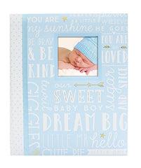 Lil' Peach Dream Big Wordplay Baby Memory Book, Blue (Model number: 92271)