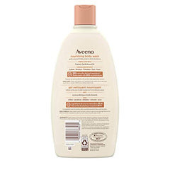 Aveeno Body Wash Aveeno Nourishing Almond Oil Body Wash With Prebiotic Oat, for moisturized, Supple Skin, 532mL