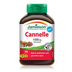 Jamieson Cinnamon 4,000 mg 100 Capsules