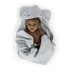 Ingenuity Clean & Cuddly™ Hooded Character Towel - Grazer™ & Clean & Cuddly™ 6-Pack Terry Washcloth Set - Grazer™