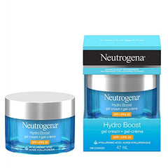 Neutrogena Hydro Boost Gel Face Cream Spf 25 With Broad Spectrum Uva/uvb Hydrating Hyaluronic Acid & Antioxidants, Oil, 47 ml (Pack of 1)